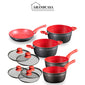 Kit Panelas 10 Itens - RedSilver