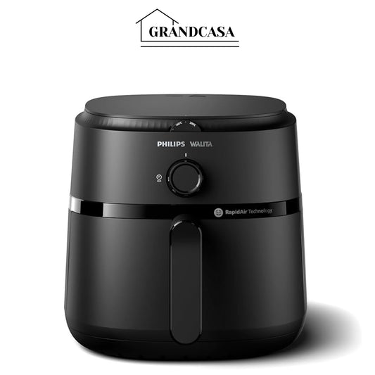 Fritadeira Airfryer Série 1000 XL, Philips Walita, 6,2 litros, Tecnologia RapidAir, Preta, 2 anos de garantia