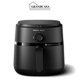 Fritadeira Airfryer Série 1000 XL, Philips Walita, 6,2 litros, Tecnologia RapidAir, Preta, 2 anos de garantia