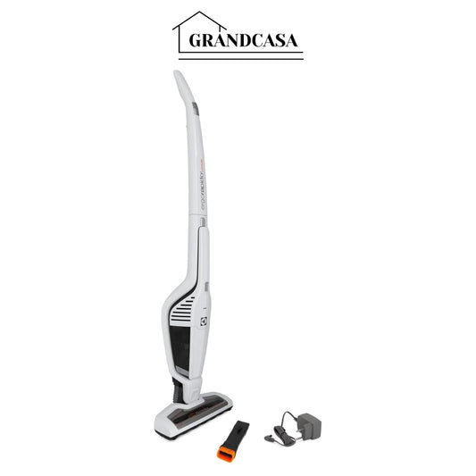 Aspirador de Pó vertical bateria Ergorapido 2 em 1 Electrolux 21min 2 velocidades capacidade 460Ml ERG21 Bivolt Branco