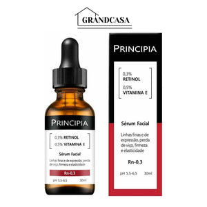 Principia Kit Rejuvenescedor Essencial Trio Sérum Vitamina C + Retinol + Ácido Hialurônico