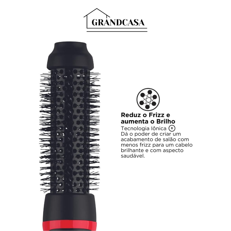 Escova Secadora Alisadora Revlon Root Booster