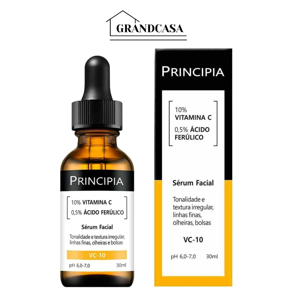 Principia Kit Rejuvenescedor Essencial Trio Sérum Vitamina C + Retinol + Ácido Hialurônico