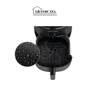 Fritadeira Airfryer Série 1000 XL, Philips Walita, 6,2 litros, Tecnologia RapidAir, Preta, 2 anos de garantia