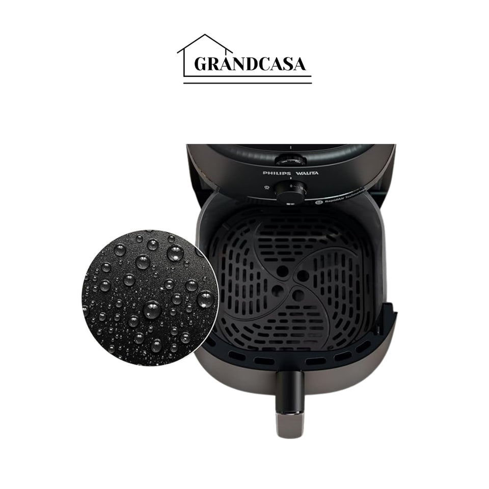 Fritadeira Airfryer Série 1000 XL, Philips Walita, 6,2 litros, Tecnologia RapidAir, Preta, 2 anos de garantia