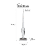 Aspirador de Pó vertical bateria Ergorapido 2 em 1 Electrolux 21min 2 velocidades capacidade 460Ml ERG21 Bivolt Branco