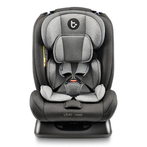 Cadeirinha infantil para carro Litet Mass 0-36kg Preta e Cinza